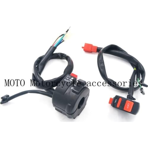 Motorcycle Switch Assembly Flameout switch For Honda CBR250 CBR19 CBR22 Switch Handle Assembly Horn Switch