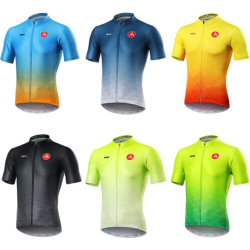Men Cycling Jersey MTB Bike Shirt Downhill Jersey Mountain Bicycle Clothes Maillot Cycliste Homme Men Short Sleeve Riding Jersey