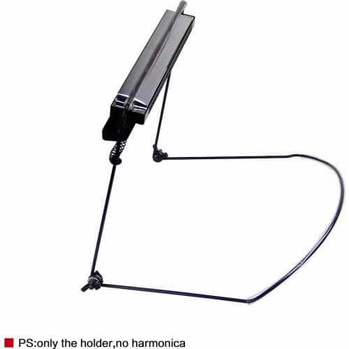 New Diatonic Tremolo Harmonica Holder for Buskers Mouth Organ Support Brace free shipping Wholesale play guitar must-have