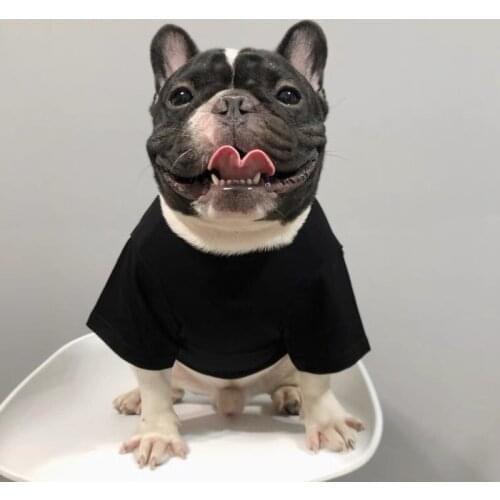 New Pet Dog Summer T-shirt Vest Puppy Clothes Costume For Small Medium Dogs French Bulldog Pug Schnauzer Corgi GKC68