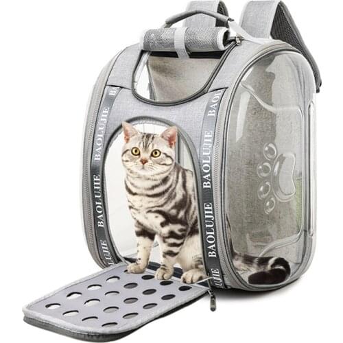 Pet Carrier Backpack for Cats and Small Puppy Full Ventilation Cat Carrier Backpack Cat Carrying Handbag for Travel and Hiking