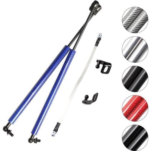 Carbon Fiber Gas Struts for MG ZS 2013-2019 Car Styling Front Hood Bonnet Modify Lift Support gas springs bars Shock Damper