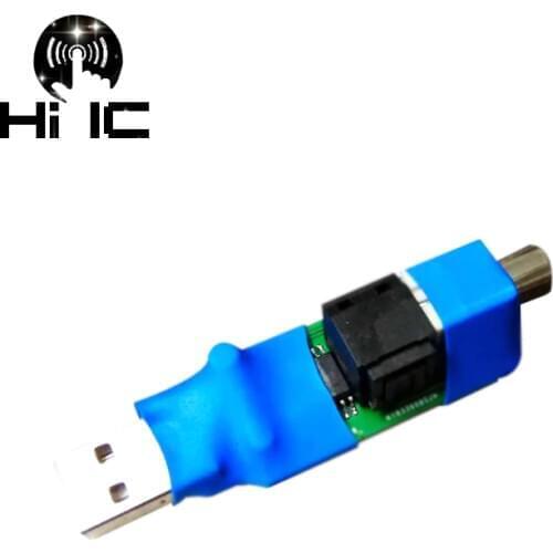 USB To Digital Optical Coaxial Output USB To SPDIF For DAC Decoder Board USB A