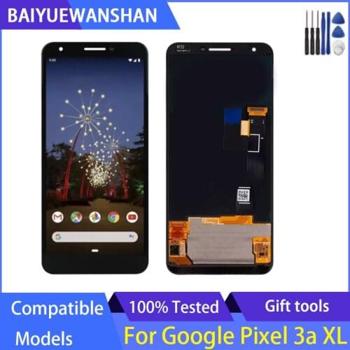 6.0" G020C G020G G020F OLED Screen Compatible with Google Pixel 3A XL LCD Touch Display Assembly Replacement
