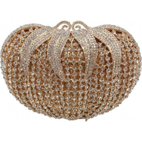 18x12CM Rhinestone Bag Metal Diamond Dinner Bag Women Banquet Dress Full Of Diamonds Clutch Bag a6778