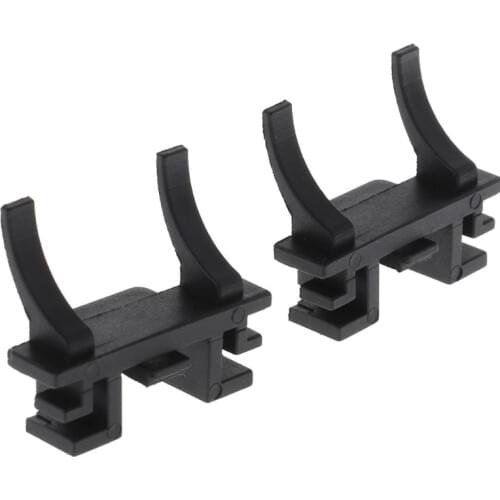 2Pcs Car H7 LED Headlight Bulb Holder Base Adapter for ford focus 2017 Low Beam Headlamp Mount for land rover Discovery FIAT 500