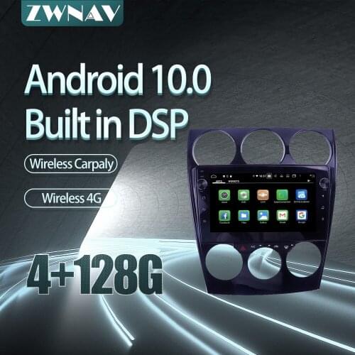 For Mazda 6 2002-2008 Car radio player Android 10 PX6 64GB GPS Navigation Multimedia Player Radio
