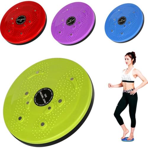 Fitness Waist Twisting Disc Balance Boards Roller Rotatable Slim Massage Gym Home Exercise Equipment Anti-Slipping Disk Sport