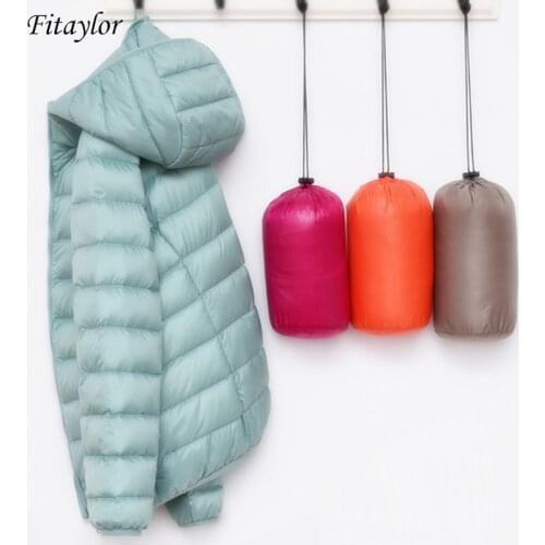 Fitaylor Women's Down Jackets 2019