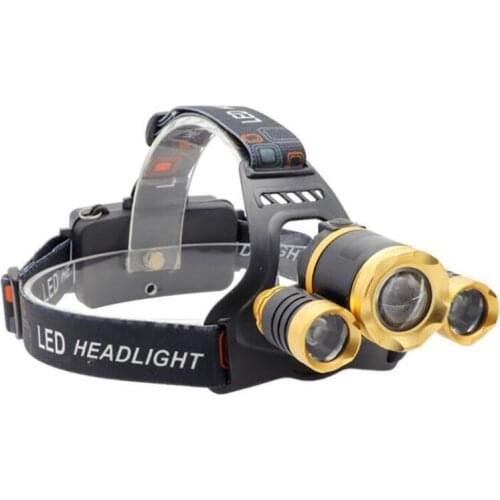 Rechargeable LED Headlamp with White Light -1500 Lumens Zoomable Headlight for Fake Money/Jewelry, Pet Urine & Stain