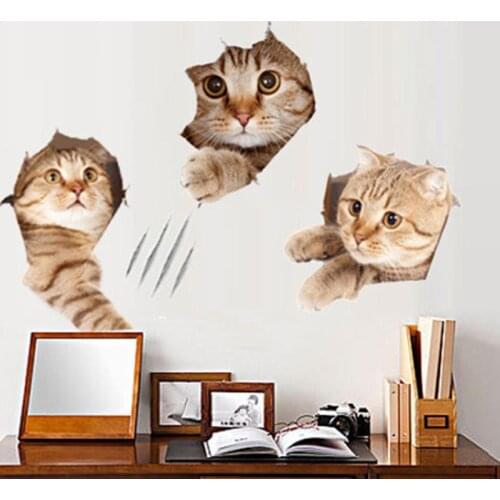 Наклейки с животными на стену HiMISS China At AliExpress