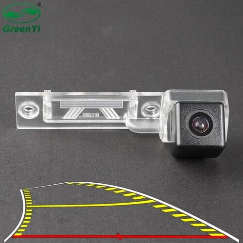 4089T Dynamic Trajectory Line Car Rear View Reverse Backup Camera For VW Transporter T5 T30 Caddy Passat B5 Touran Jetta 03-15