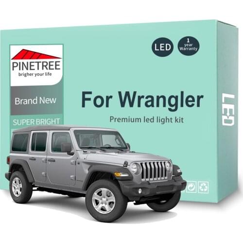 Led Interior Light Kit For Jeep Wrangler YJ TJ JK 1987-2015 2016 2017 2018 Led Bulbs Canbus No Error