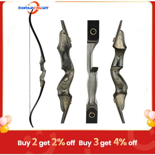 60inch Archery Bow For Left Right Hand Takedown Recurve Bow Fiberglass Limbs For Practice Outdoor Hunting Shooting Sports