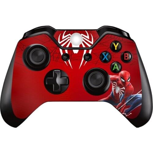 Spider Man Cartoon Stickers For Xbox Onectrl Skin Stickers For Xbox One Console And Controller Gamepad Controller Stickers
