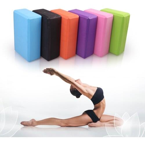 EVA Yoga Block Set Pilates Brick Fitness Belt Set for Exercise Workout Fitness Training Block Brick Stretching Belt Yoga Bolster