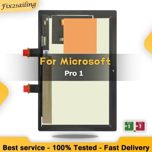 Super Quality For 10.6" For Microsoft Surface Pro 1 1514 Pro 2 1601 LCD Display Touch Screen Digitizer Assembly 100% Tested