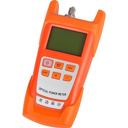 Optical Power AUA-9 Meter High-Precision OPM Test Tools Fiber Optical Cable Tester -70dBm~+10dBm Send SC/FC Adapter