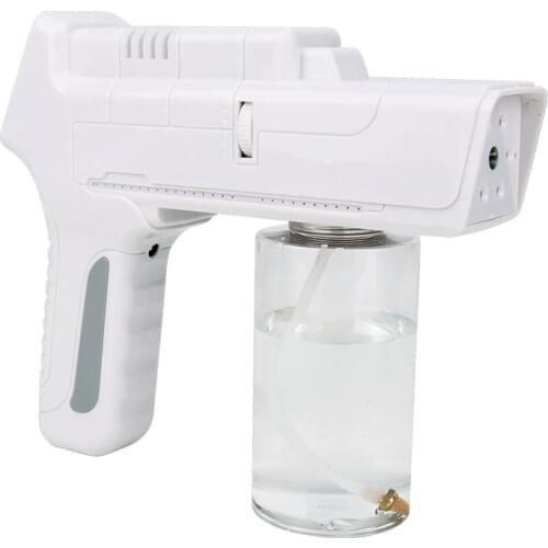 Portable Fogger Machine, Electric Nano Steam Gun with Blue-Ray Auto Atomizing Mist ULV Sprayer for Offices Home Schools