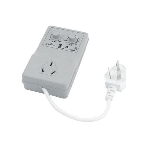 AC 220V 3A AU Plug Refrigeration Control Refrigerator Thermostat