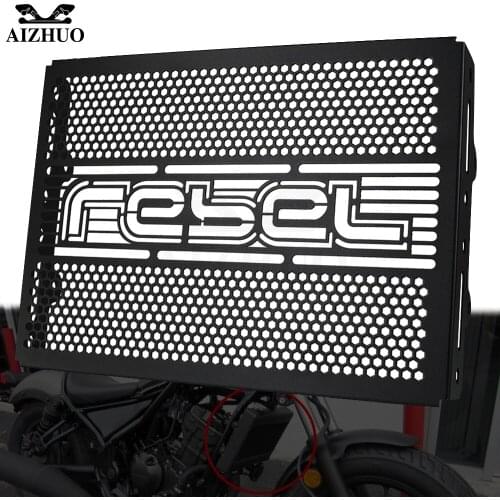 Motorcycle Radiator Grille Grill Guard Protector Cover FOR HONDA REBEL CMX500 CMX300 CMX CM Reble 300 500 2017-2019 2020 2021