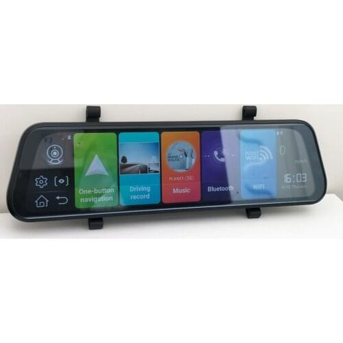 10'' 4G Rearview Mirror + GPS+WIFI+DVR+ Car back camera + Android HD1080P Dash Cam