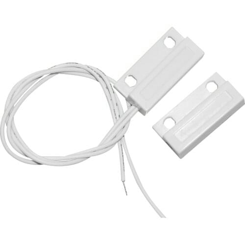 1pair new MC-38 Wired Door Window Sensor Magnetic Switch Home Alarm System detector