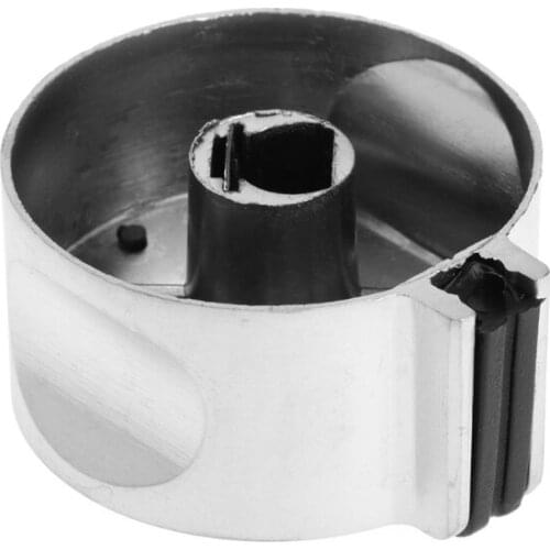 2Pcs 8mm Hole Metal Gas Stove Cooker Rotary Switch Knobs Universal Replacement