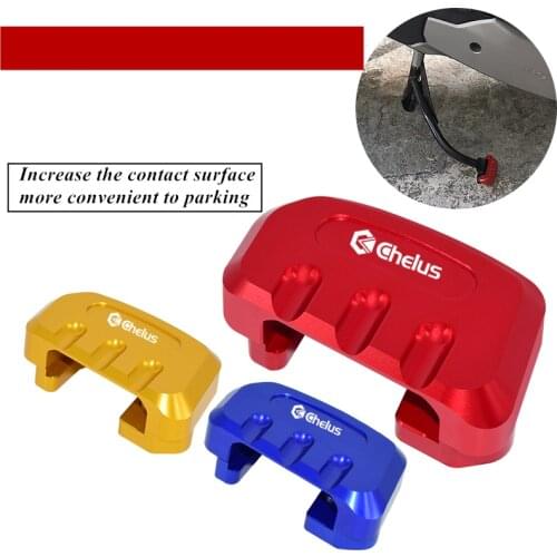 Motorcycle accessories main large support frame widened non-slip mat Enlarger Pad side bracket For HONDA FORZA 250 300 FORZA300