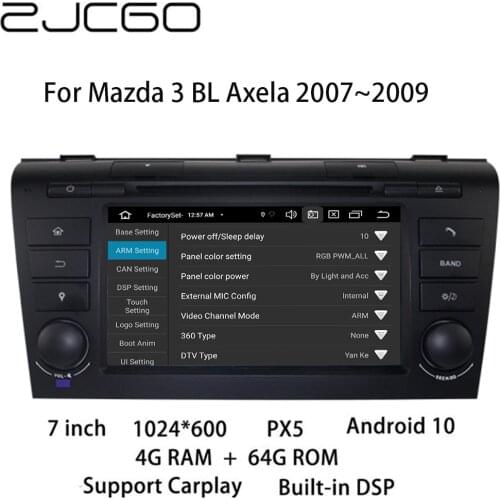 Car Multimedia Player Stereo GPS Radio Navigation Android Screen For Mazda 3 BL Axela 2007~2009