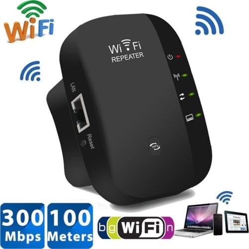 Wireless WiFi Repeater 2019 New Wifi Extender 300Mbps Wi-Fi Amplifier 802.11N/B/G Booster Repetidor Wi fi Reapeter Access Point