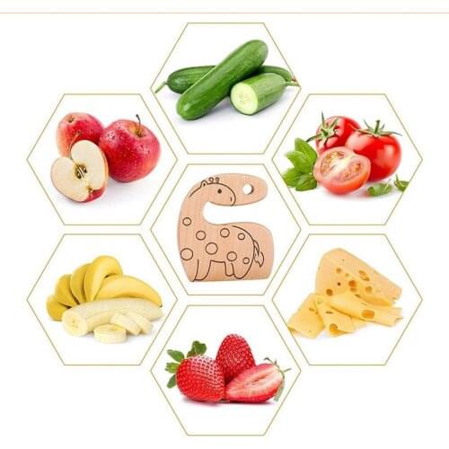 Wooden Kids Cutter Cooking Cutter Kitchen Vegetable and Fruit Chopper Toy Safe for Kids montessori toys
