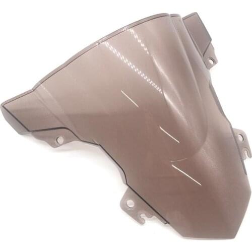 For BMW S1000RR 2015 2016 2017 2018 Motorcycle Clip On Windshield Extension Windscreen Wind Deflector (Light Smoked)