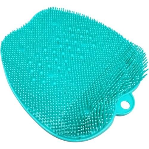 Shower Foot Scrubber Cleaner Massager With Non-Slip Suction Cups And Soft,Exfoliation, Acupressure Mat