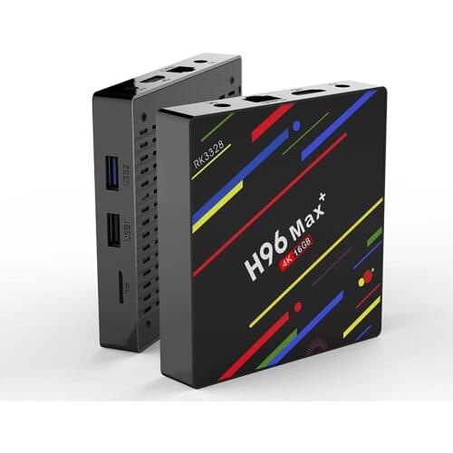 H96 Max Plus 2G+16G USB Dual Band WiFi 4K HD Media Player TV Set Top Box EU/US/UK/Plug For Android 9.0 system