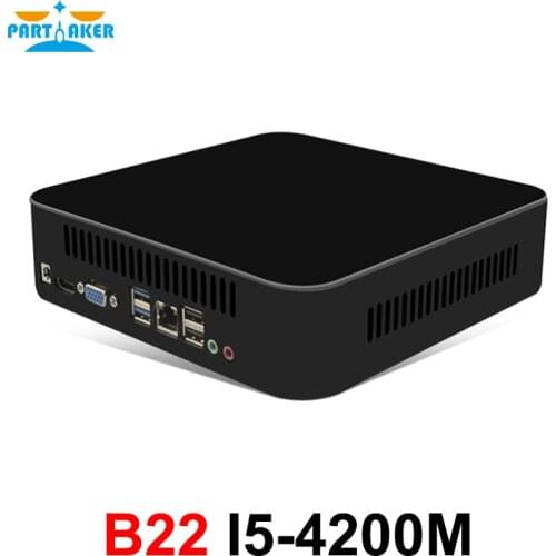 Partaker I5 4200M GTX1050TI 4G Dedicat Gaming Mini PC Windows 10 intel Desktop Computer barebone Nettop linux WIFI bluetooth4.0