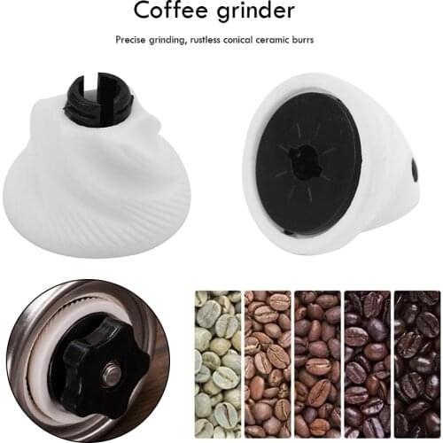 Ceramic Grinder Rotor Fit For Manual Hand Ceramic Coffee Grinder acessory Kitchen Tools