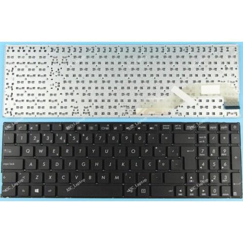New PO Portuguese Teclado Keyboard For Asus X540 X540LA X540LJ X540SA X540SC X540YA X540NA X540UA X540UV Black, without Frame
