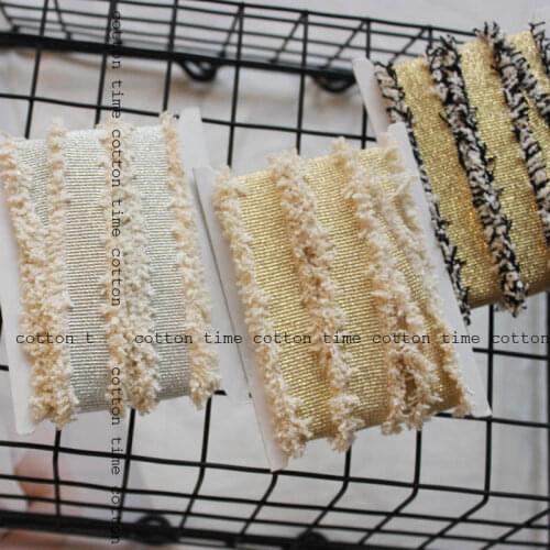 6yards/lot Sawing Accessory Metalic Webbing Golden Silver ribbon with sequins Decoration accessory for bag garment free shipping