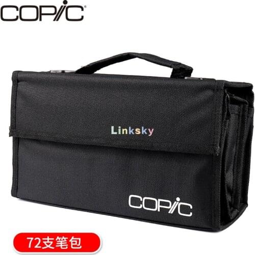Copic Markers 24,36,72,358 Slots Empty Storage Case,secure Velcro Closure,Convenient Adjustable and Removable Shoulder Strap