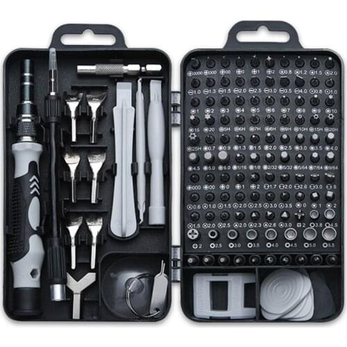 135 in 1 S2 Screwdriver Set of Screw Driver Bit Set Multi-function Precision Mobile Phone Repair Device Hand Tools Torx Hex New