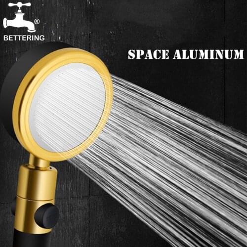 Gold Shower Head Set Mixer High Pressure Wall Shower Black Bathroom Shower Set Bathroom Accessories Set Bathroom & Shower Cover