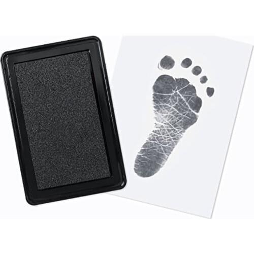 Baby Handprint Footprint Imprint Kit Non-Toxic Baby Care Baby Souvenirs Casting Newborn Footprint Ink Pad Infant Clay Toy Gifts