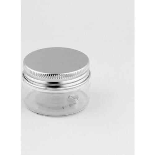 30ml Plastic Cosmetic Jars Clear Skin Care Cream Container for Capsule Pill Sample Packaging Bottles 200pcs