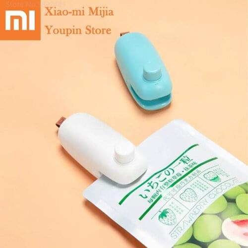 Youpin NINETYGO Portable Mini Bag Sealer Handheld Heat Sealer Bag Resealer Cutter for Plastic Bag Food Storage Snack Fresh