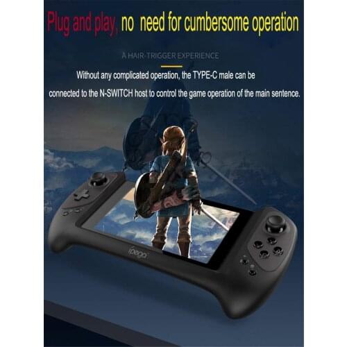 Drop shipping Ipega PG-9163 Tomahawk for Switch Gamepad NS Palmer Grip Handle Plug and Play for Nintendo Switch NS