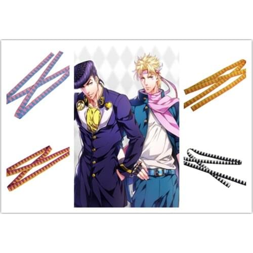 Caesar Anthonio Zeppeli Cosplay Headband Kujo Jotaro Belt Prop JoJos Bizarre Adventure Head Rope Headdress Gift Prop