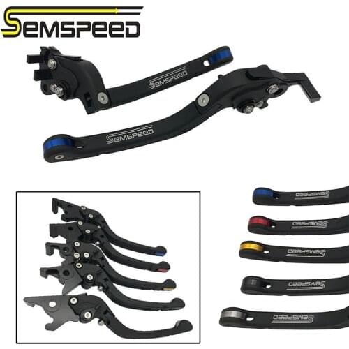 SEMSPEED Motorcycle Levers For Aprilia TUONO V4R / Factory 2011-2013 2014 2015 2016 CNC Adjustable Foldable Brake Clutch Levers