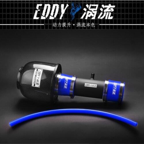 EDDY Intake System Air Intake Pipe & Carbon Fiber Air Filter for Volkswagen Golf 6 1.6L / 1.4T 2010-2012 Car Engine Parts