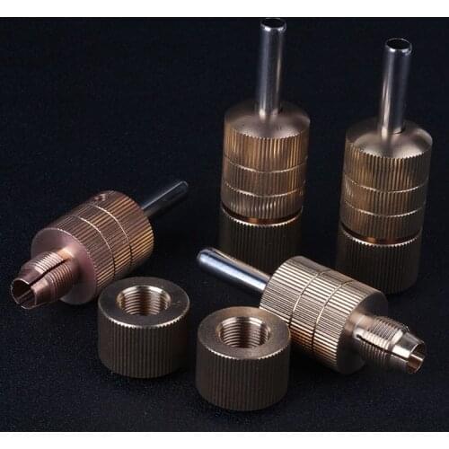 2019 Tattoo Machine Handle 25MM Copper Self-locking Handle Tattoo Handle Tattoo Copper Self-locking Handle